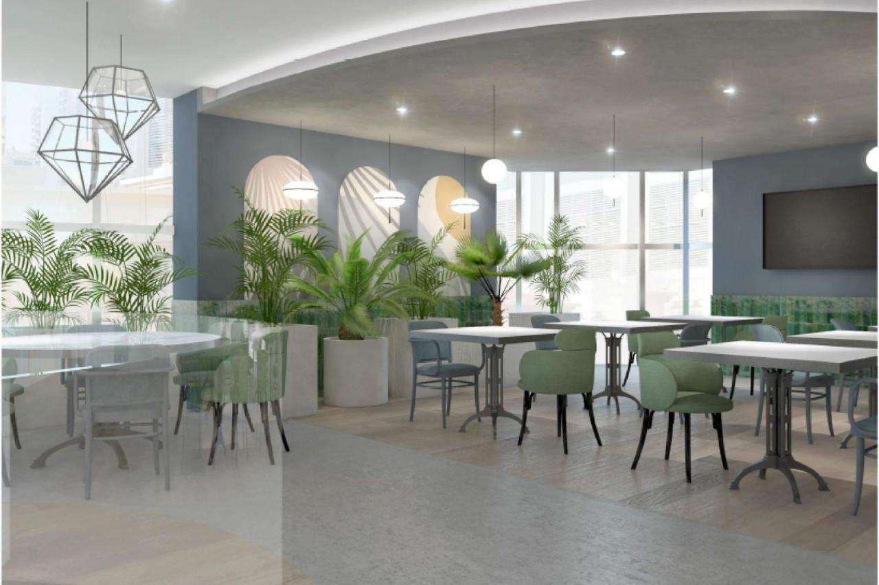 Element By Westin West Bay Doha Hotel Bagian luar foto The interior of the new station