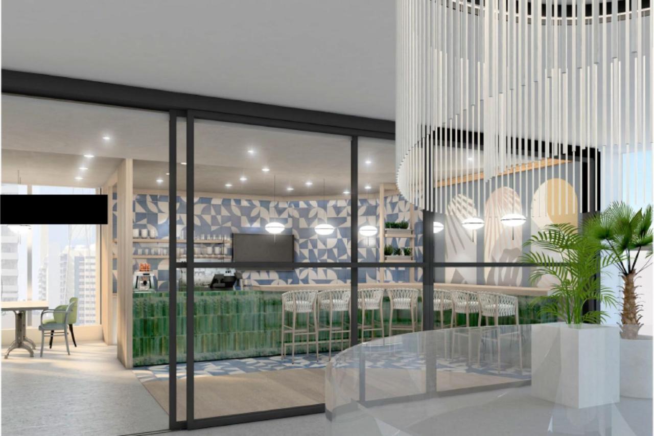Element By Westin West Bay Doha Hotel Bagian luar foto The interior of the new station